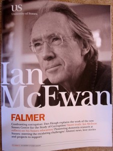 Ian McEwan in Falmer magazine