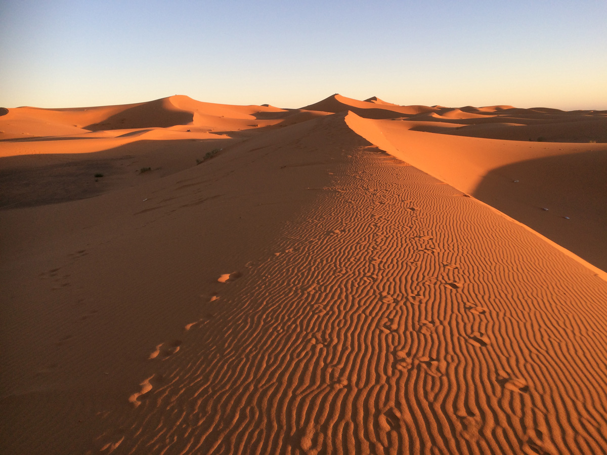 Dunes near Merzouga