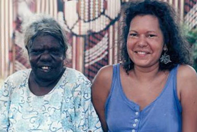 Marie Munkara and her mother Judy