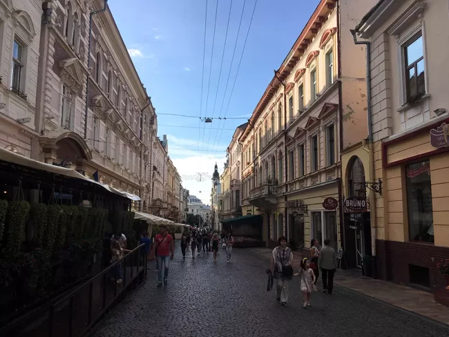 Chernivtsi, southern Ukraine